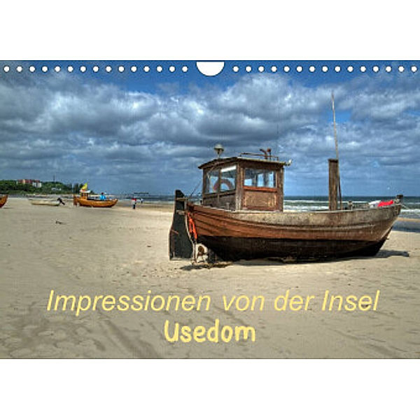 Impressionen von der Insel Usedom (Wandkalender 2022 DIN A4 quer), Hoschie-Media