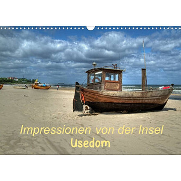 Impressionen von der Insel Usedom (Wandkalender 2022 DIN A3 quer), Hoschie-Media