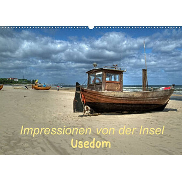 Impressionen von der Insel Usedom (Wandkalender 2022 DIN A2 quer), Hoschie-Media