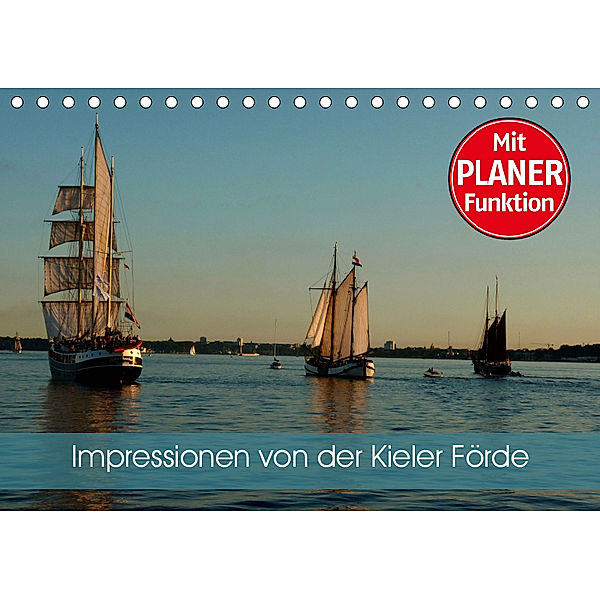 Impressionen von der Kieler Förde (Tischkalender 2019 DIN A5 quer), Elken Schlüfter
