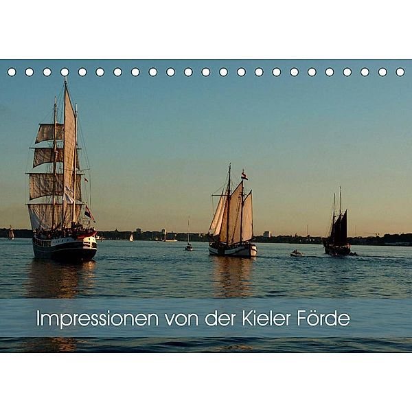 Impressionen von der Kieler Förde (Tischkalender 2023 DIN A5 quer), Elken Schlüfter