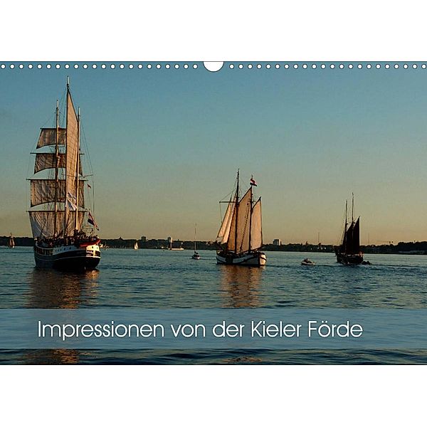 Impressionen von der Kieler Förde (Wandkalender 2023 DIN A3 quer), Elken Schlüfter