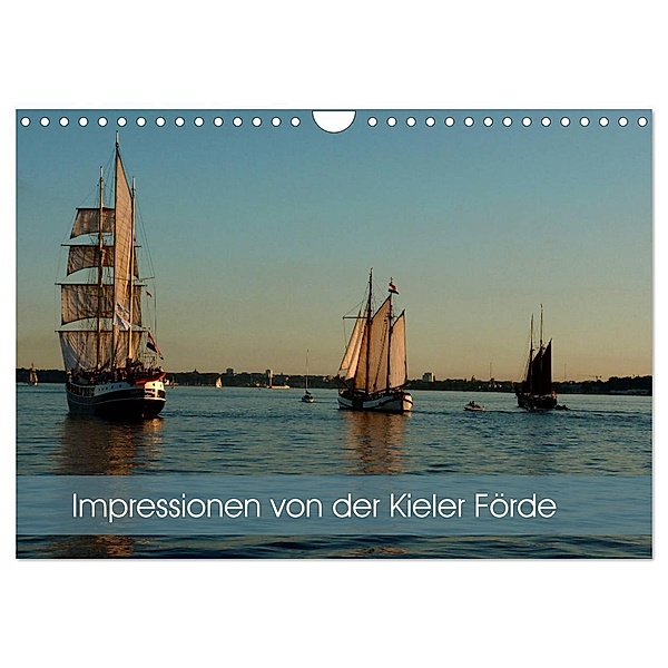 Impressionen von der Kieler Förde (Wandkalender 2024 DIN A4 quer), CALVENDO Monatskalender, Elken Schlüfter