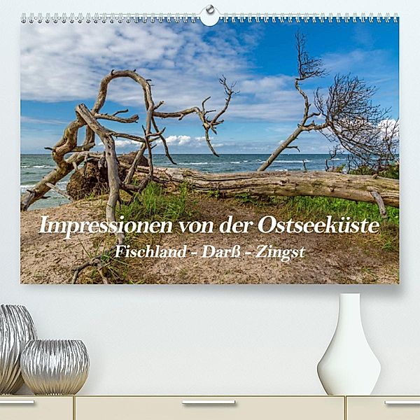 Impressionen von der Ostsee Fischland-Darß-Zingst (Premium, hochwertiger DIN A2 Wandkalender 2023, Kunstdruck in Hochgla, Natalja Thomas
