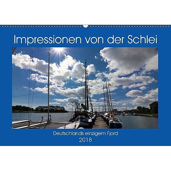 Impressionen von der Schlei - Deutschlands einzigem Fjord (Wandkalender 2018 DIN A2 quer), Brigitte Dürr