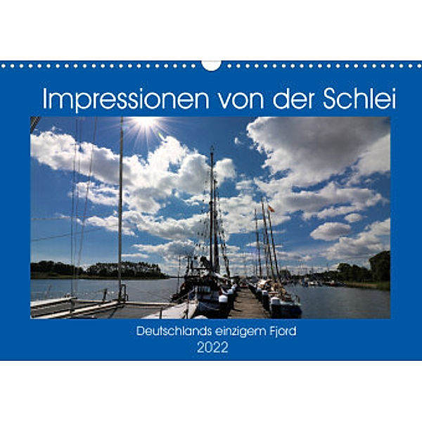 Impressionen von der Schlei - Deutschlands einzigem Fjord (Wandkalender 2022 DIN A3 quer), Brigitte Dürr