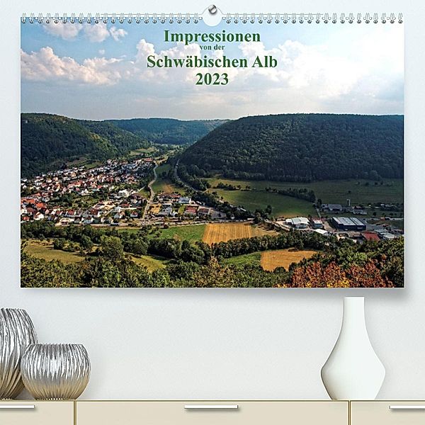 Impressionen von der Schwäbischen Alb (Premium, hochwertiger DIN A2 Wandkalender 2023, Kunstdruck in Hochglanz), Heinz Naleppa