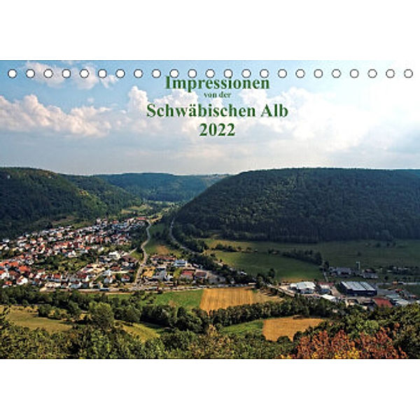 Impressionen von der Schwäbischen Alb (Tischkalender 2022 DIN A5 quer), Heinz Naleppa