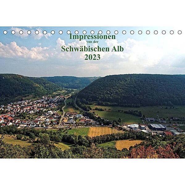 Impressionen von der Schwäbischen Alb (Tischkalender 2023 DIN A5 quer), Heinz Naleppa