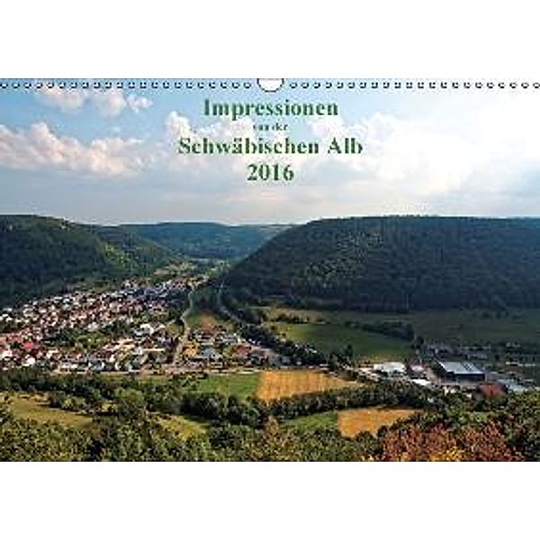 Impressionen von der Schwäbischen Alb (Wandkalender 2016 DIN A3 quer), Heinz Naleppa