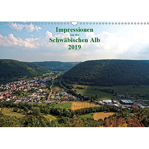 Impressionen von der Schwäbischen Alb (Wandkalender 2019 DIN A3 quer), Heinz Naleppa