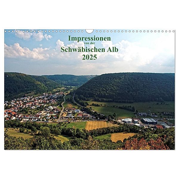 Impressionen von der Schwäbischen Alb (Wandkalender 2025 DIN A3 quer), CALVENDO Monatskalender, Calvendo, Heinz Naleppa