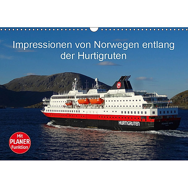 Impressionen von Norwegen entlang der Hurtigruten (Wandkalender 2019 DIN A3 quer), Kattobello