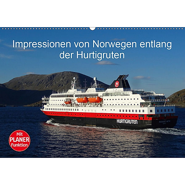 Impressionen von Norwegen entlang der Hurtigruten (Wandkalender 2020 DIN A2 quer)