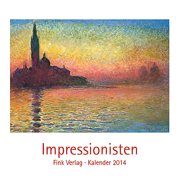 Impressionisten 2014. Kunst-Postkartenkalender