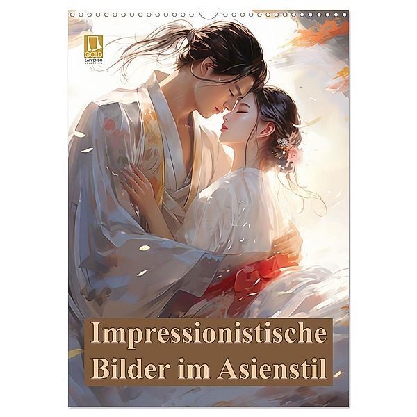 Impressionistische Bilder im Asienstil (Wandkalender 2025 DIN A3 hoch), CALVENDO Monatskalender, Calvendo, Liselotte Brunner-Klaus