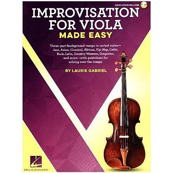 Improvisation Made Easy Viola, Laurie Gabriel