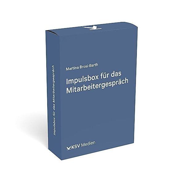 Kommunal- und Schul-Verlag Impulsbox für das Mitarbeitergespräch - Kartenset, Martina Brosi-Barth