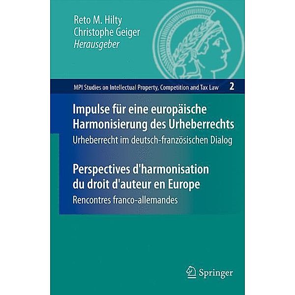 Impulse für eine europäische Harmonisierung des Urheberrecht