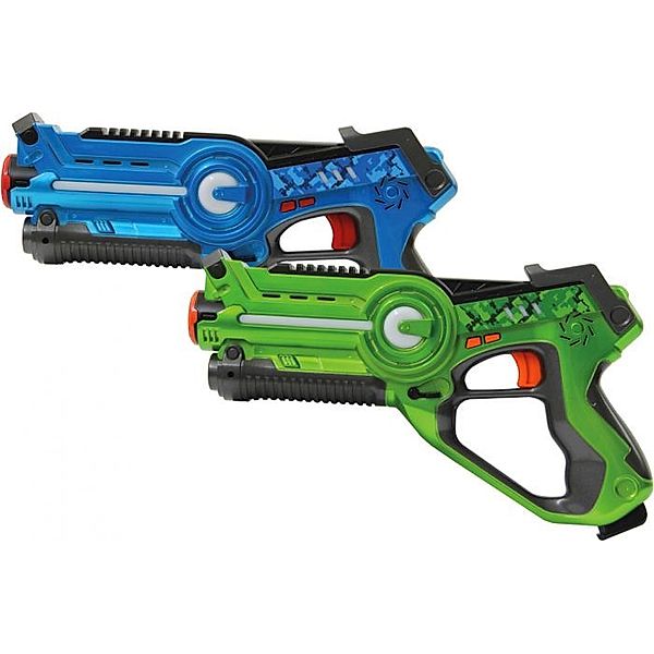 Jamara Impulse Laser Battle Set blau/grün