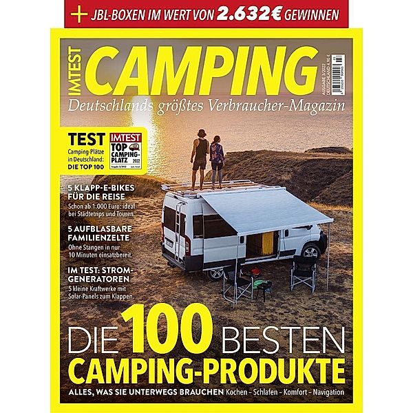 IMTEST Camping & Outdoor - Deutschlands grösstes Verbraucher-Magazin