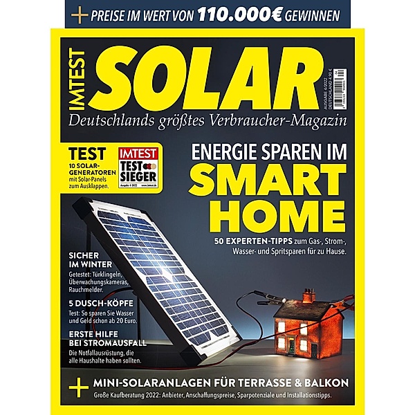 IMTEST Solar - Deutschlands grösstes Verbraucher-Magazin No. 04/2022