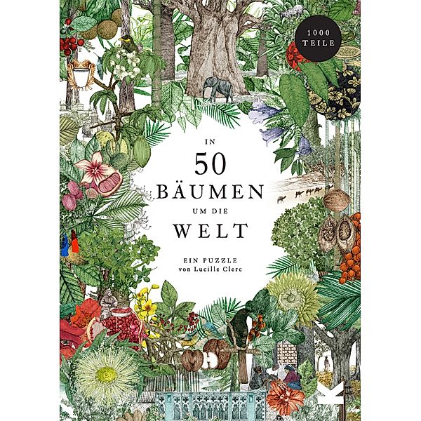 In 50 Bäumen um die Welt, Jonathan Drori, Lucille Clerc