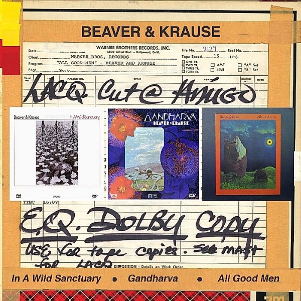 In A Wild Sanctuary/Gandharva/All Good Men, Beaver & Krause