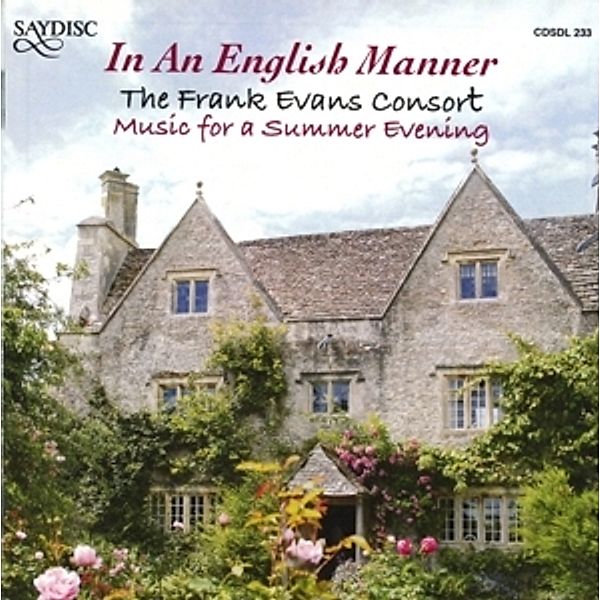 In An English Manner, The Frank Evans Consort