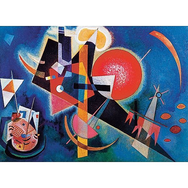 Eurographics In Blue by Wassily Kandinsky (Puzzle)