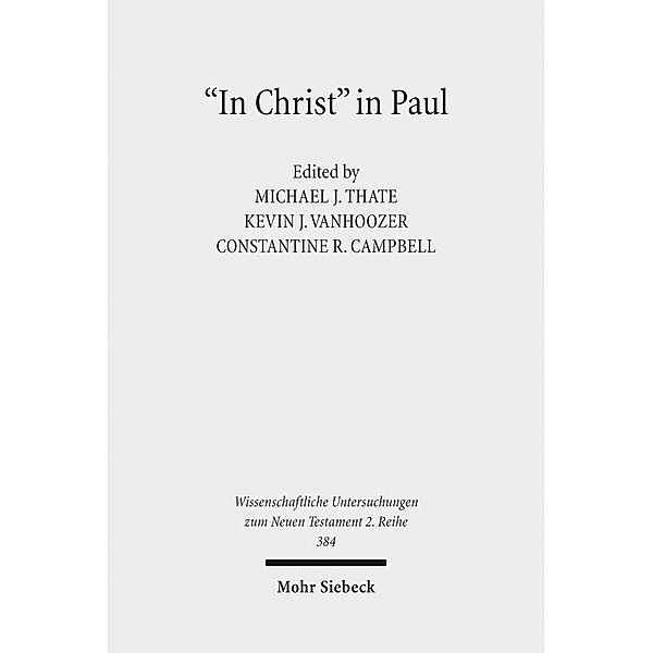 'In Christ' in Paul