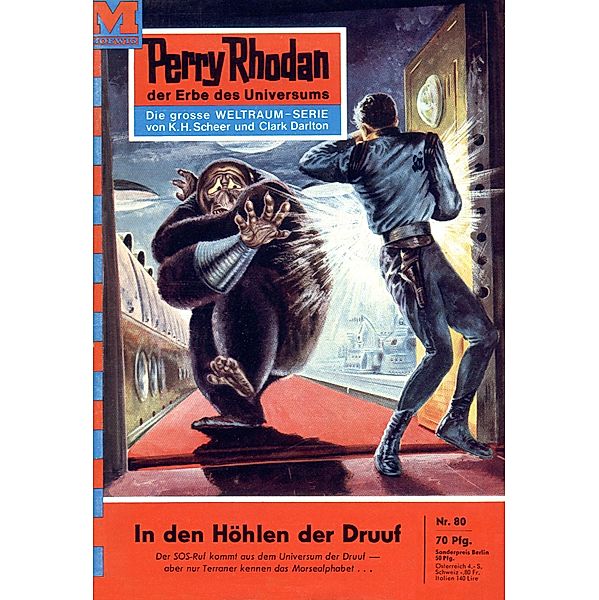 In den Höhlen der Druuf (Heftroman) / Perry Rhodan-Zyklus Atlan und Arkon Bd.80, Kurt Mahr