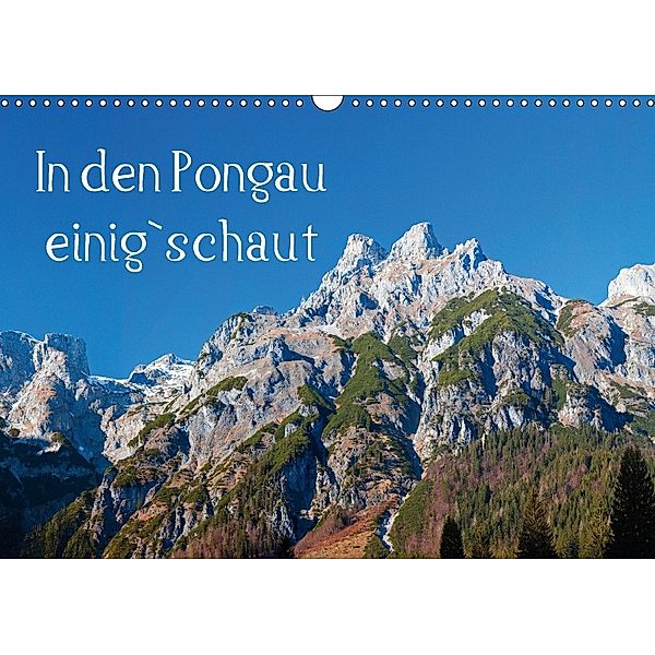 In den Pongau einig`schautAT-Version (Wandkalender 2018 DIN A3 quer), Christa Kramer