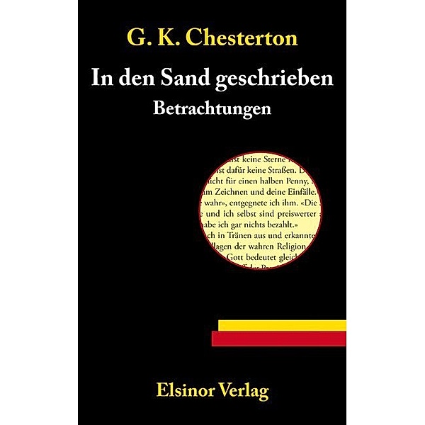 In den Sand geschrieben, Gilbert K. Chesterton