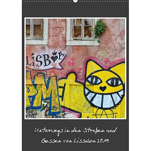 In den Straßen und Gassen von Lissabon 2019 (Wandkalender 2019 DIN A2 hoch), Holger Heinemann
