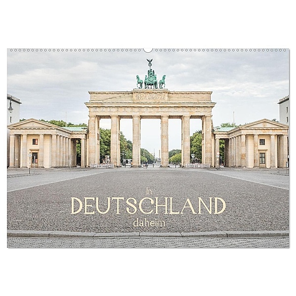 In Deutschland daheim (Wandkalender 2025 DIN A2 quer), CALVENDO Monatskalender, Calvendo, Dietmar Scherf