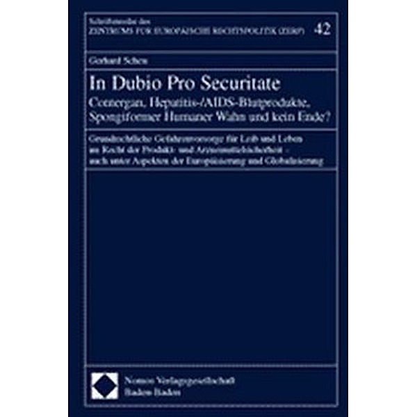 In Dubio Pro Securitate, Gerhard Scheu