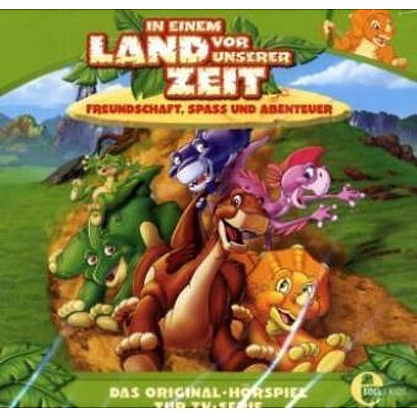 In einem Land vor unserer Zeit, Audio-CDs: Folge.2 Die Schlüpftags-Feier / Der verlorene Glitzerstein, 1 Audio-CD, In einem Land vor unserer Zeit