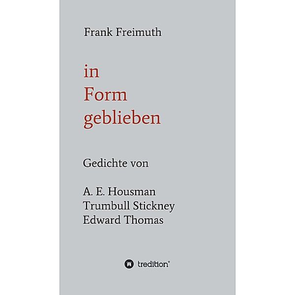 in Form geblieben, Frank Freimuth