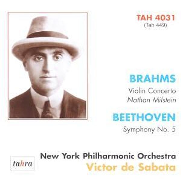 In Memoriam Victor De Sabata, Milstein, Sabata, New York Philharmonic Orchestra