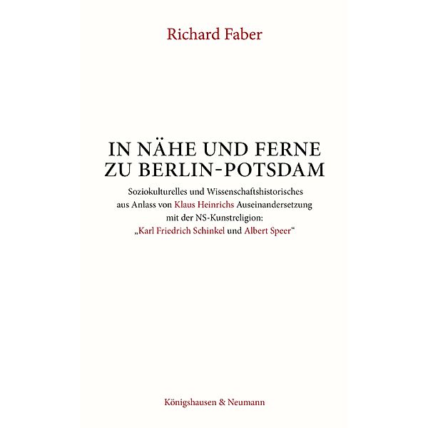 In Nähe und Ferne zu Berlin-Potsdam, Richard Faber