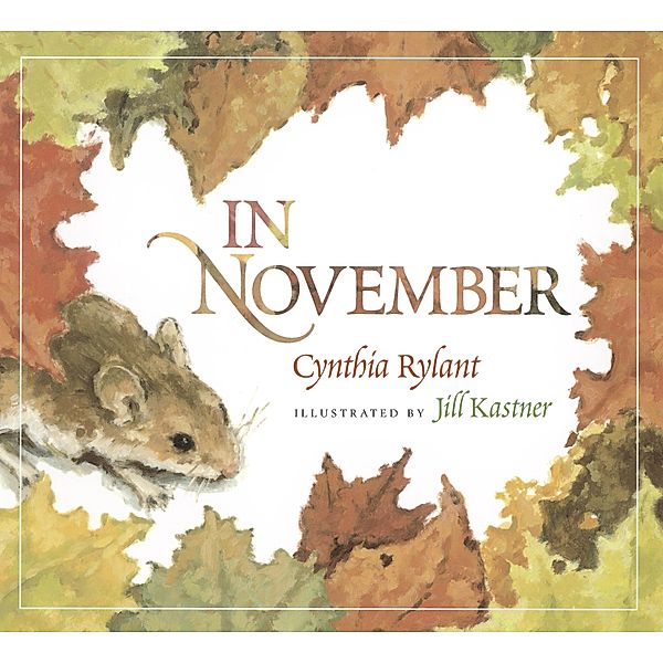 In November, Cynthia Rylant