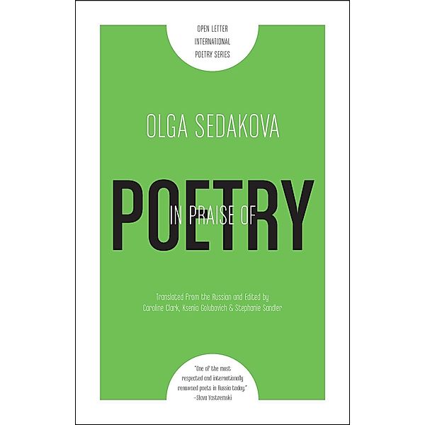 In Praise of Poetry, Olga Sedakova