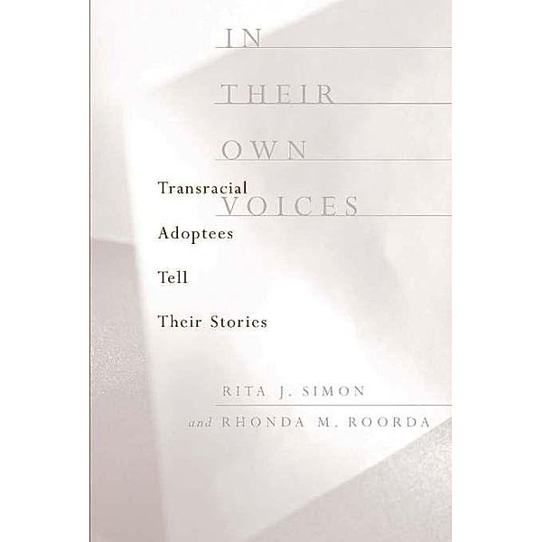 In Their Own Voices, Rhonda Roorda, Rita Simon