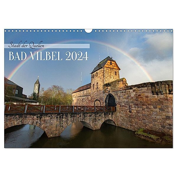 In und um BAD VILBEL (Wandkalender 2024 DIN A3 quer), CALVENDO Monatskalender, Lars Grothe