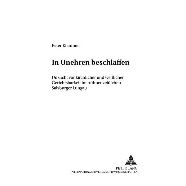 In Unehren beschlaffen, Peter Klammer