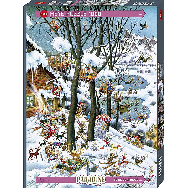 Huch, Heye In Winter Puzzle, Michael Ryba