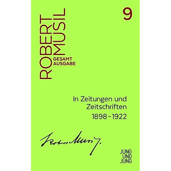 In Zeitungen und Zeitschriften.Tl.1, Robert Musil