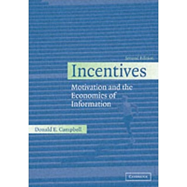 Incentives, Donald E. Campbell