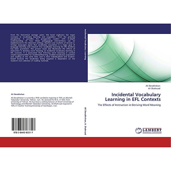 Incidental Vocabulary Learning in EFL Contexts, Ali Derakhshan, Ali Shahrzad